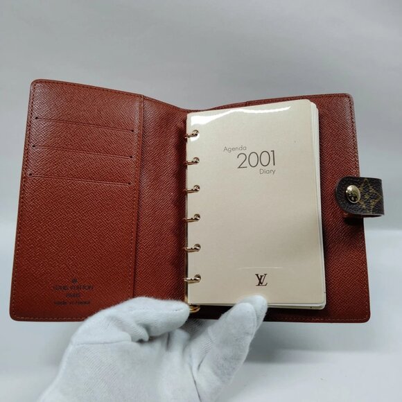 Louis Vuitton LV Diary Cover Brown Monogram 160-081825 - Picture 5 of 9